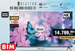 DİJİTSU 65 İNÇ UHD WEBOS TV AKILLI TELEVİZYON